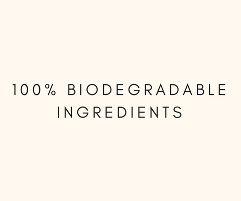 At So Good Botanicals we only use 100% Biodegradable Ingredients which do not accumulate in our environment