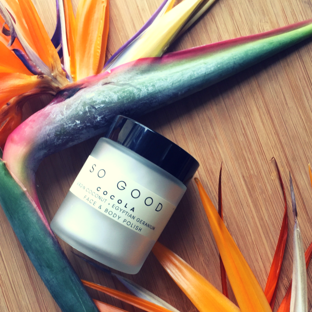 Cocola by So Good Botanicals - A Beautiful Face and Body Polish for beautiful Silk Satin Skin