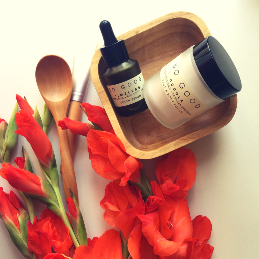 Glow Skin Set by So Good Botanicals – Delicious and beautiful Products powered by plants