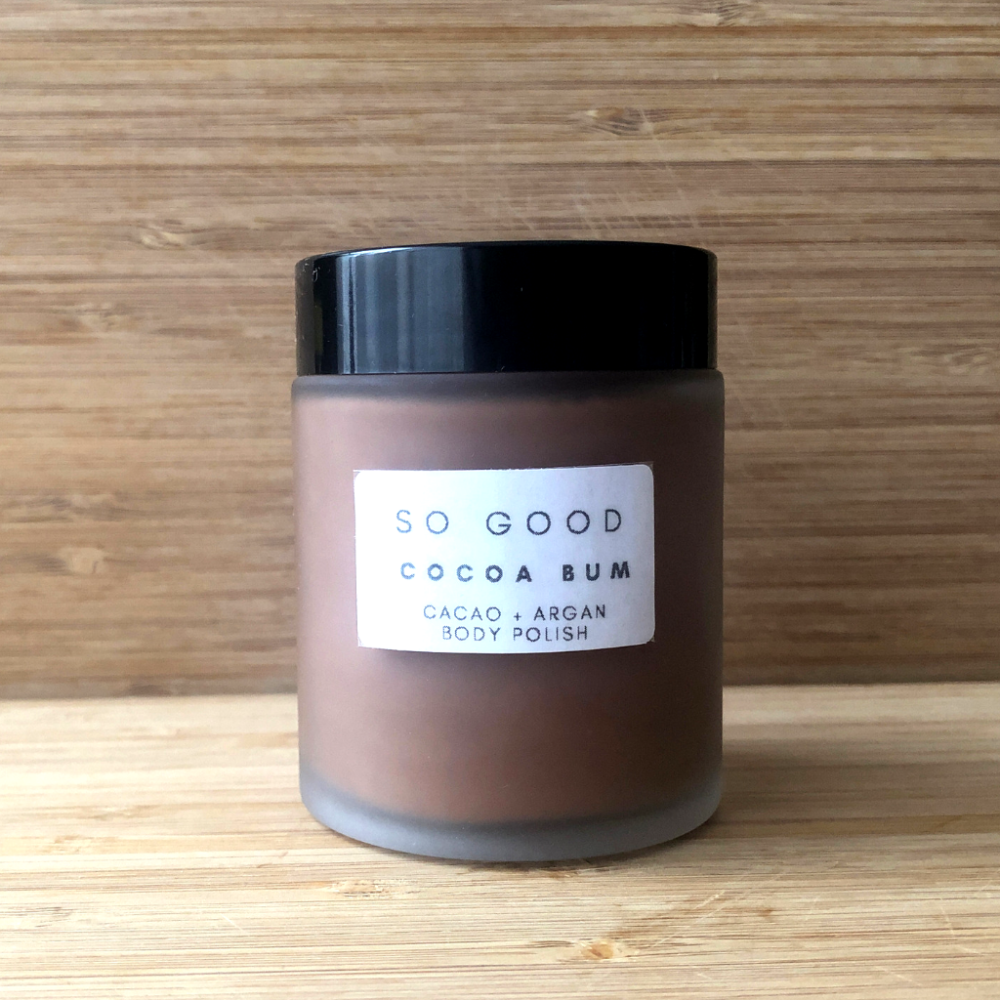 Cocoa Bum made with Raw Cacao Powder by So Good Botanicals