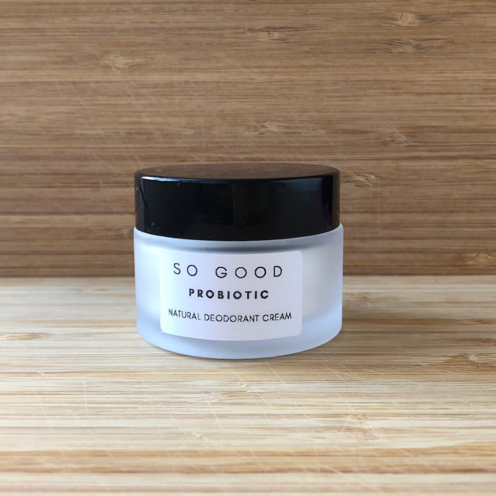 Probiotic Natural Cream Deodorant by So Good Botanicals – Detox Deodorant