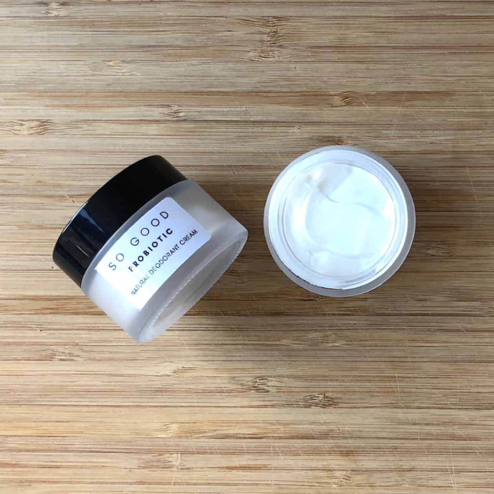 Probiotic Natural Cream Deodorant by So Good Botanicals – Natural Deodorant for Sensitive Skin