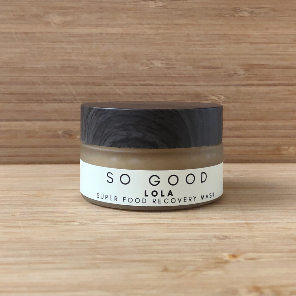 Lola Organic Face Mask by So Good Botanicals made with Raw Honey Organic Argan Oil