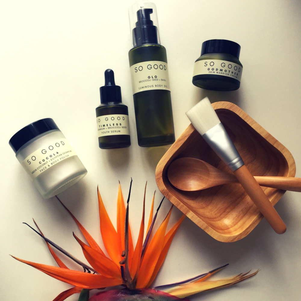 Rose Gold Set by So Good Botanicals - For Skin like Golden Silk