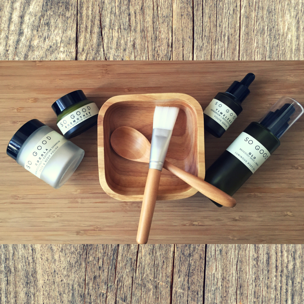 Rose Gold Set by So Good Botanicals - Beautiful Set full of Luxurious Oils to minimize Environmental Damage